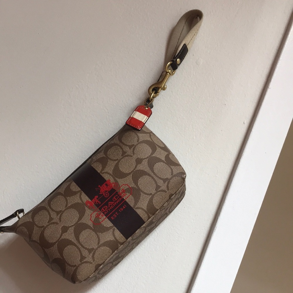 Coach zipper bag